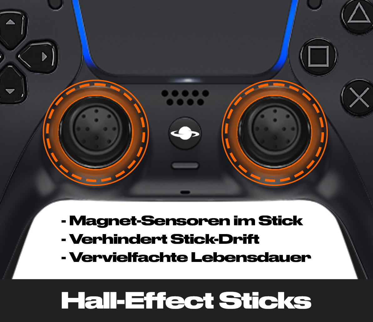 PS5 Controller ohne Stick Drift (mit Hall-Effekt Sticks)