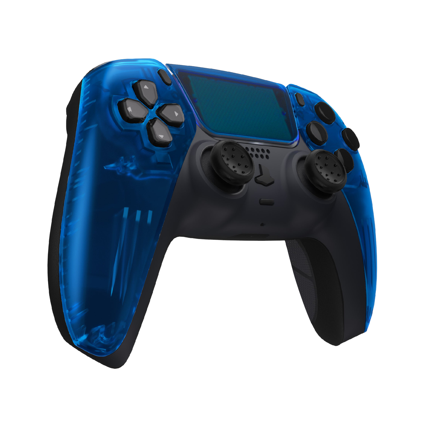 PS5 Custom Controller 'Transparent Blau'