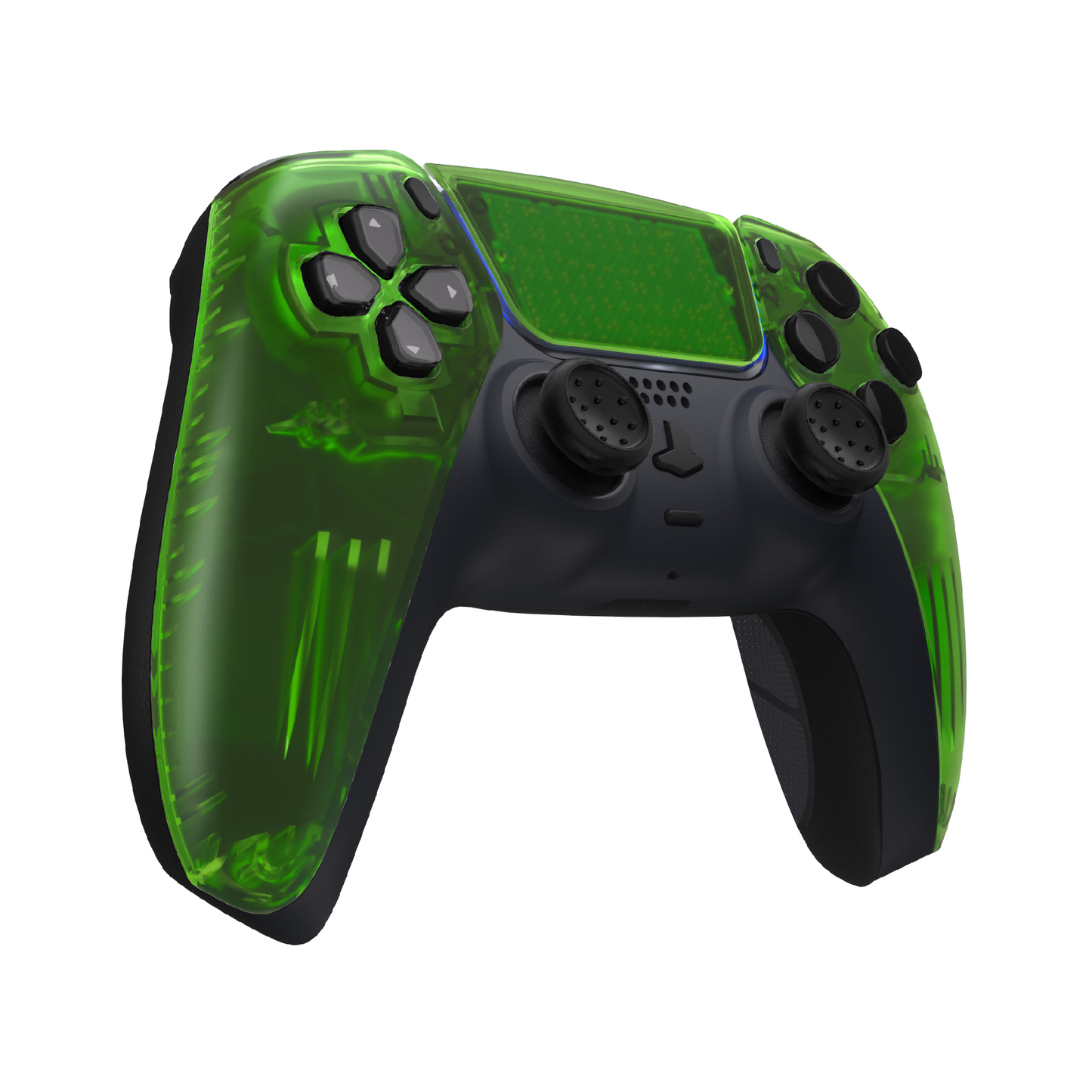 PS5 Custom Controller 'Transparent Grün'