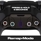 PS5 Custom Controller 'Blue Swirl'