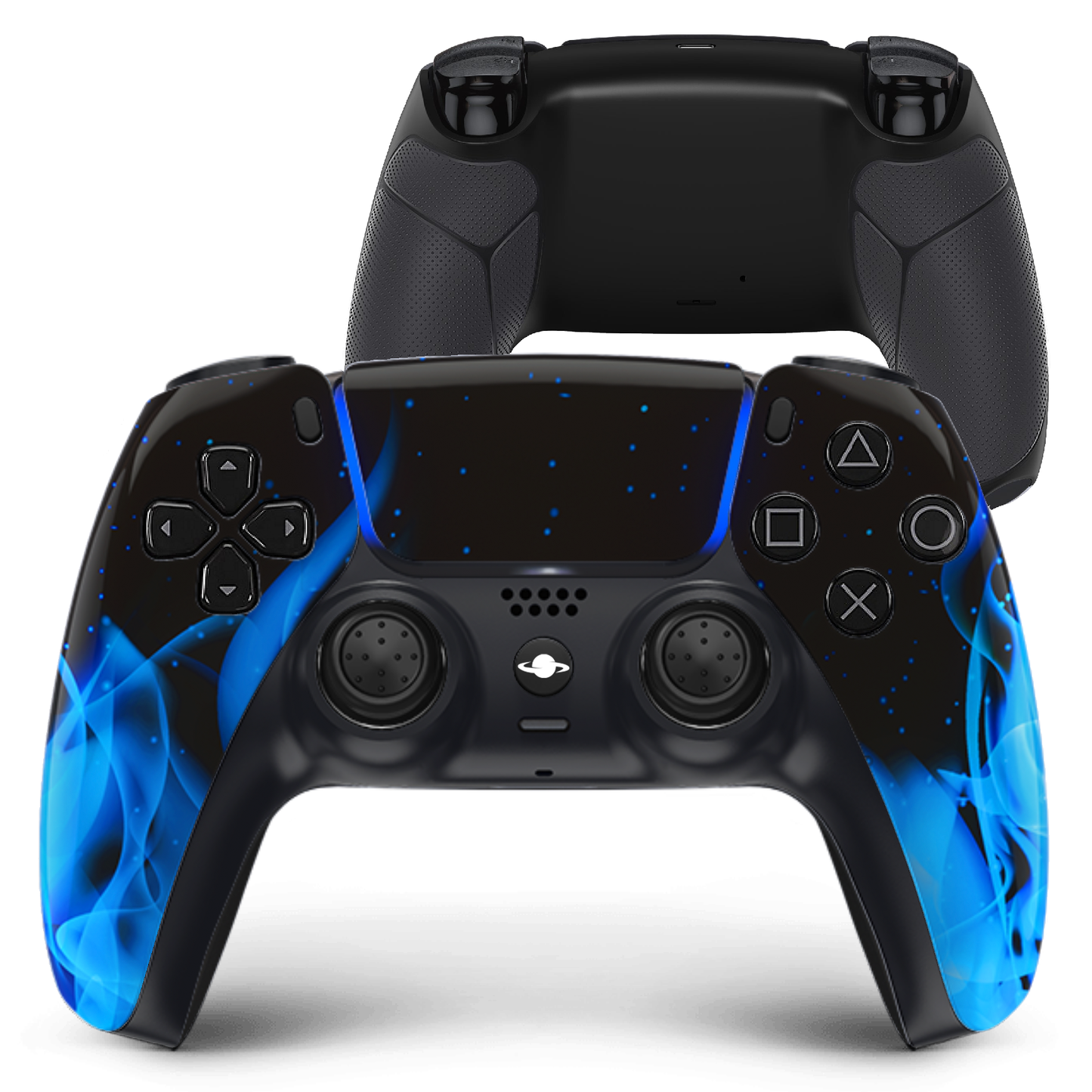PS5 Custom Controller 'Blue Flames'