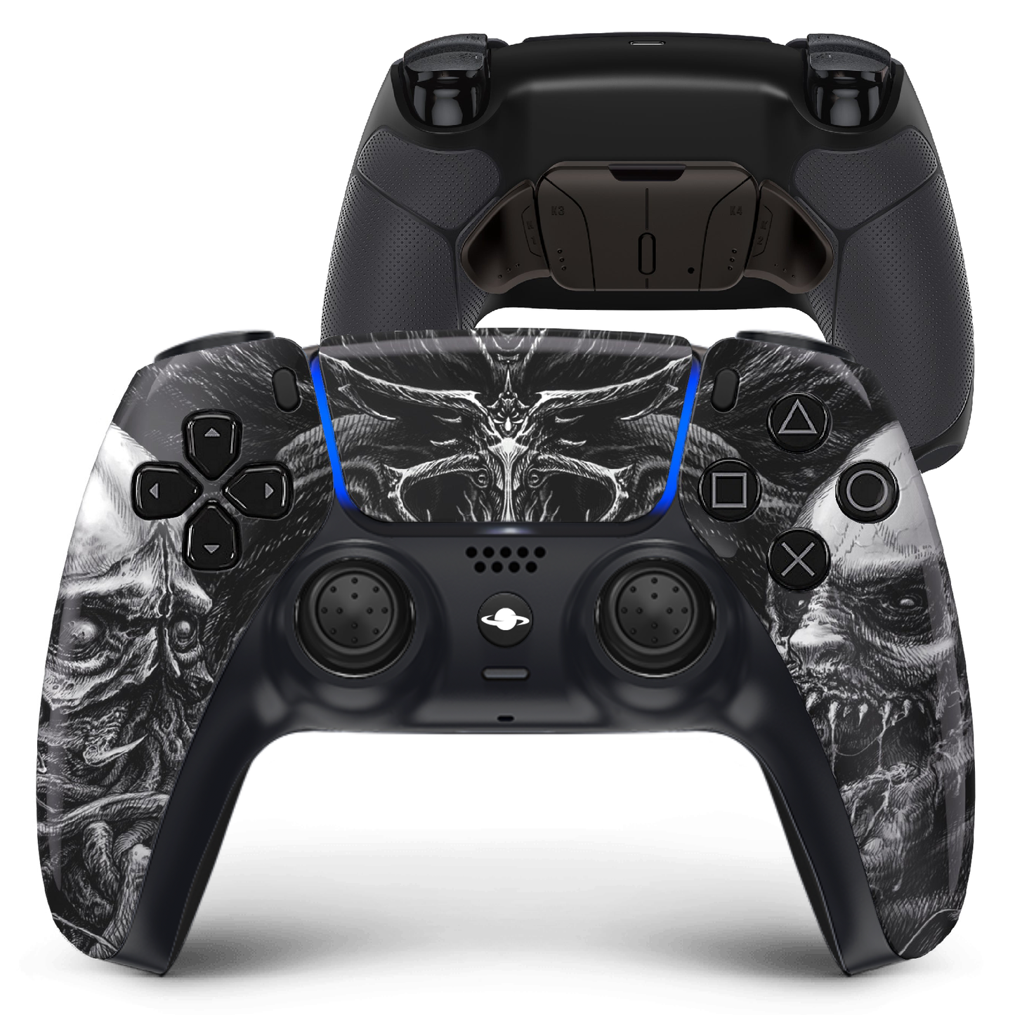 PS5 Custom Controller 'Zombies-BW'