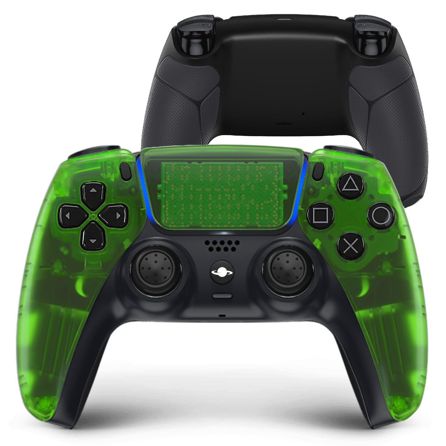 PS5 Custom Controller 'Transparent Grün'