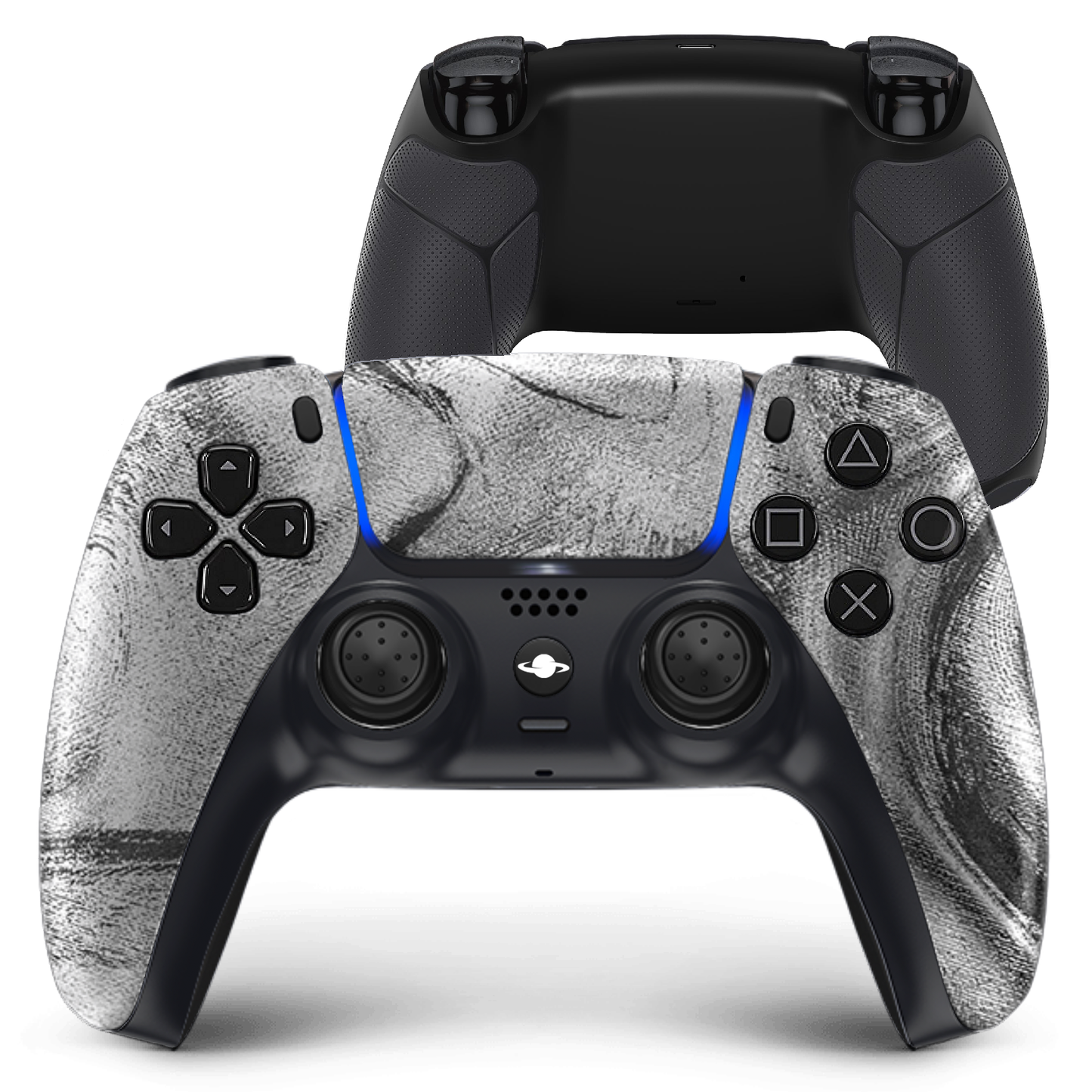 PS5 Custom Controller 'Silver Wave'