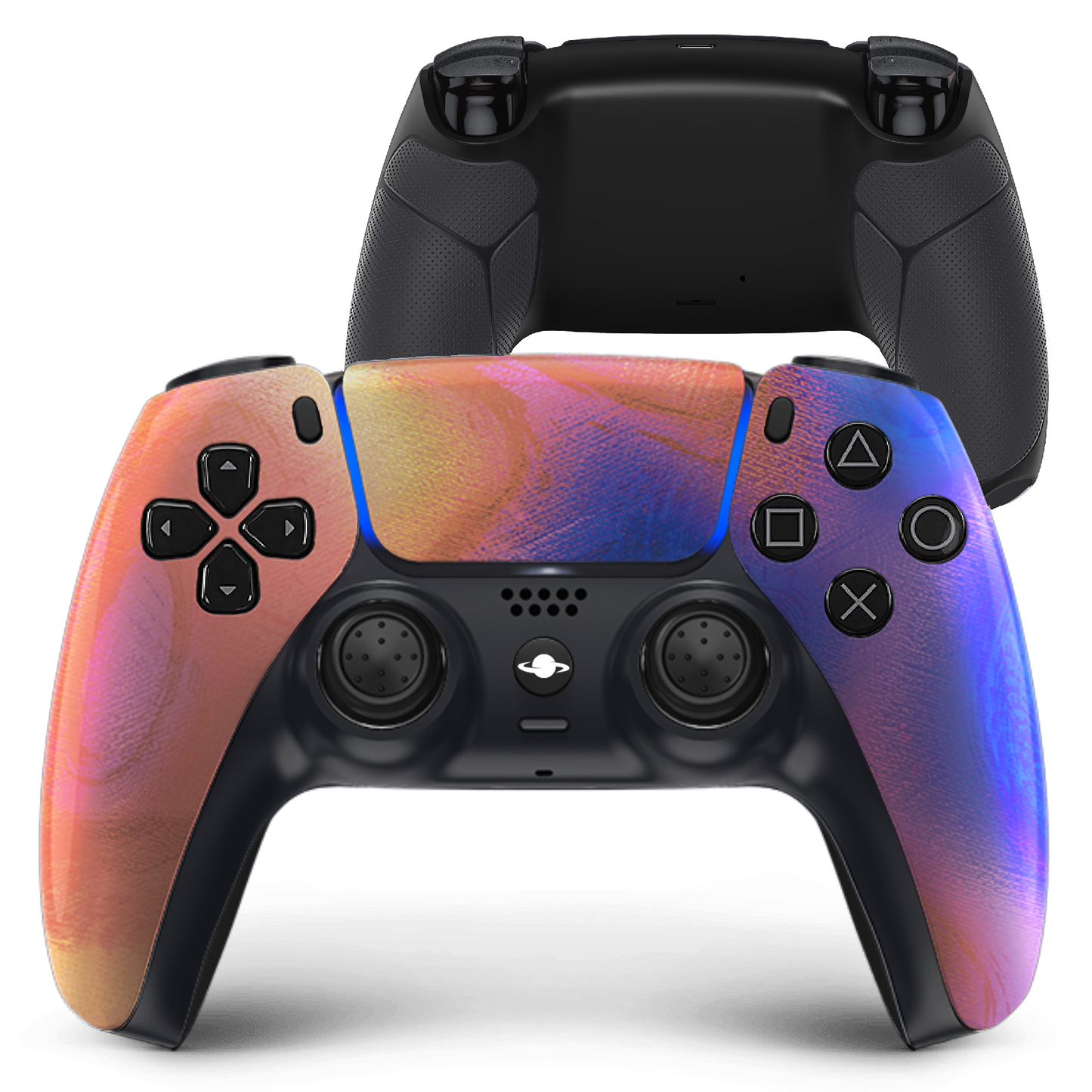 PS5 Custom Controller 'Orange Wave'