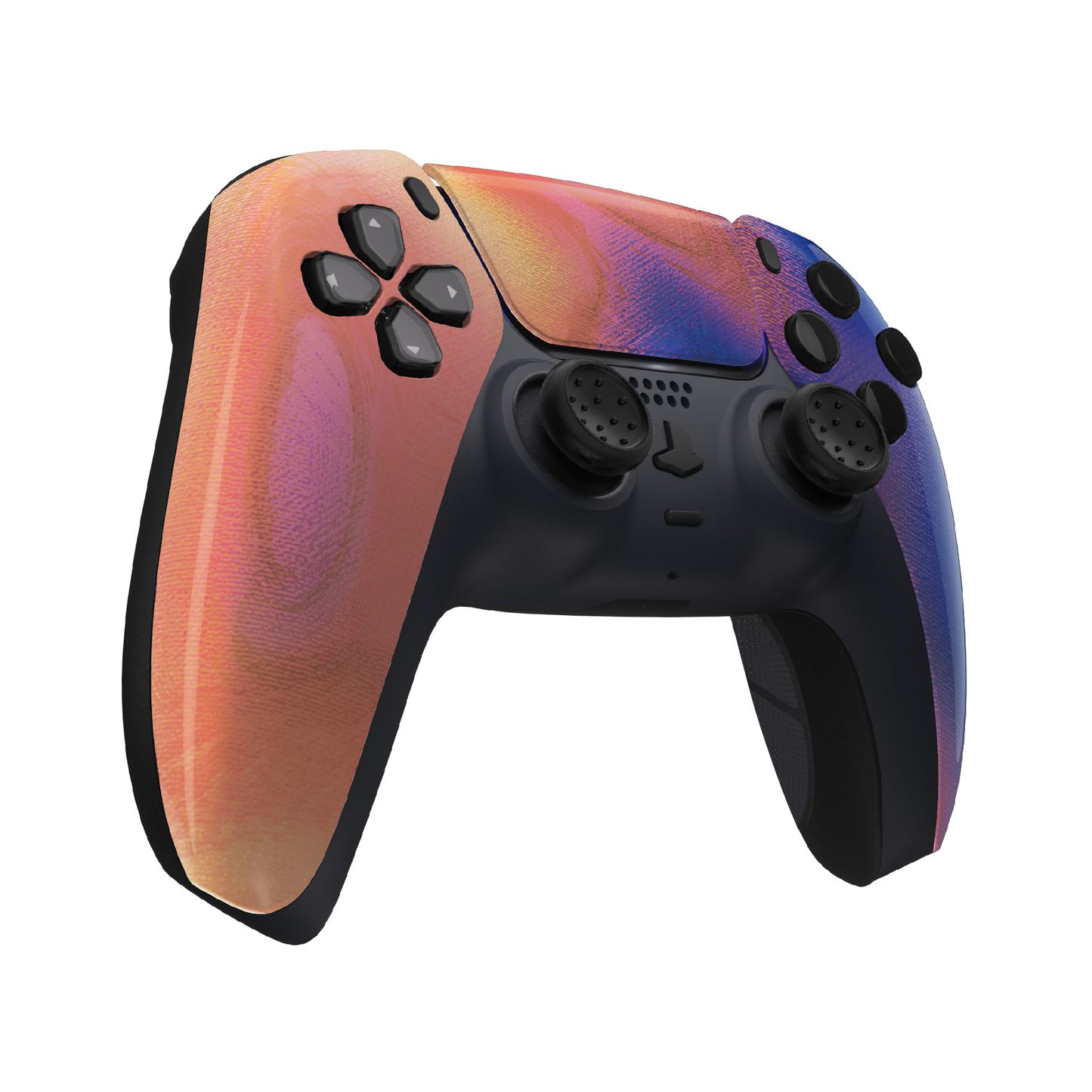 PS5 Custom Controller 'Orange Wave'