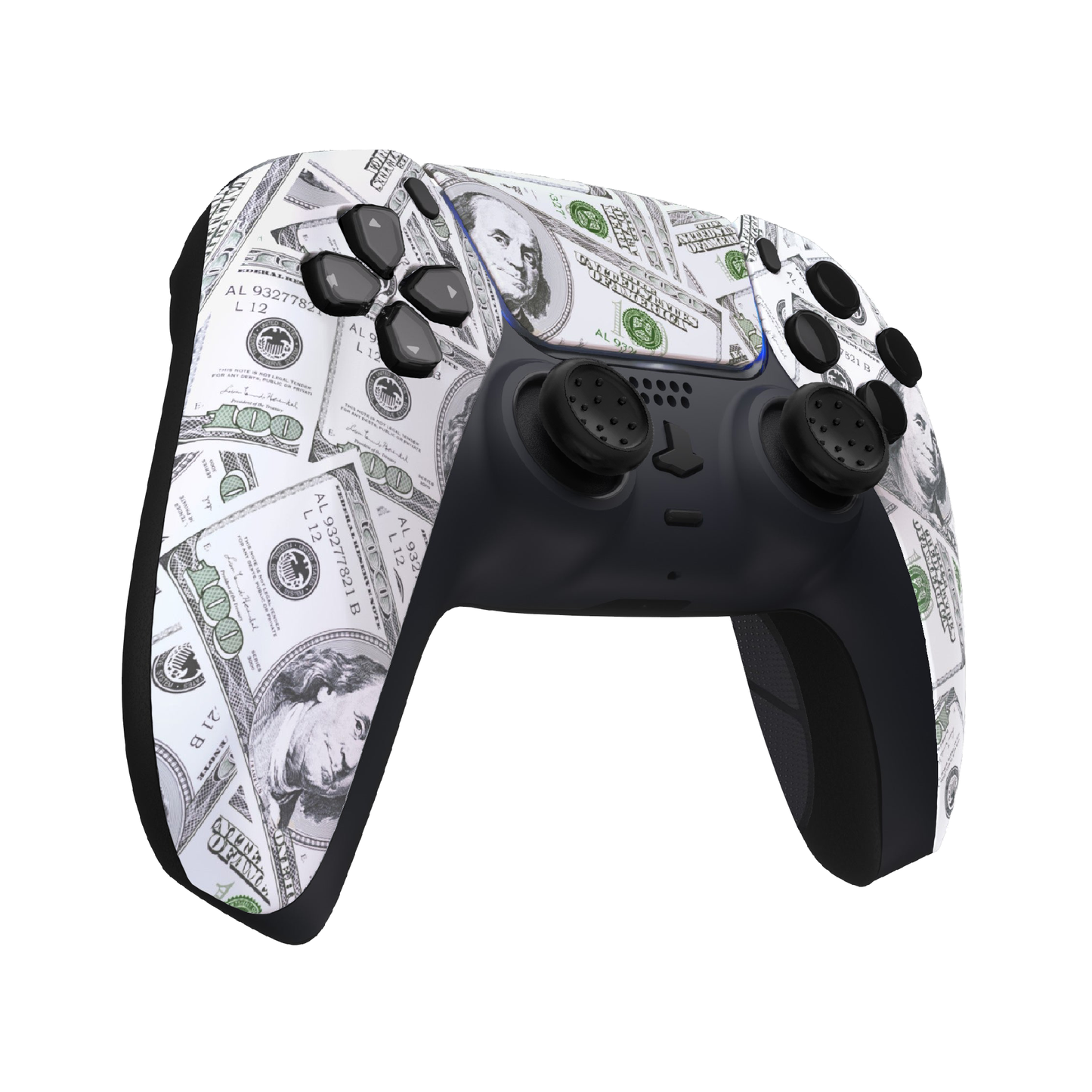 PS5 Custom Controller 'Dollar Bills'