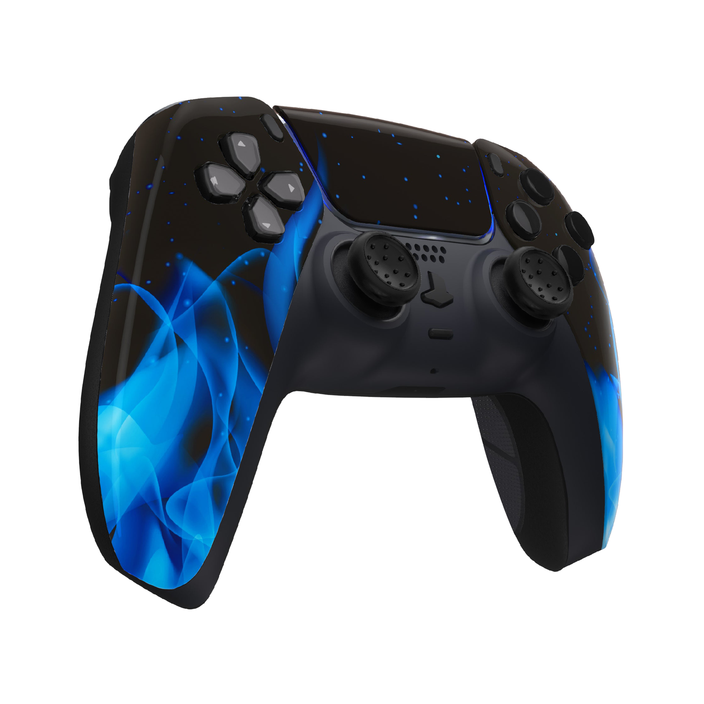 PS5 Custom Controller 'Blue Flames'