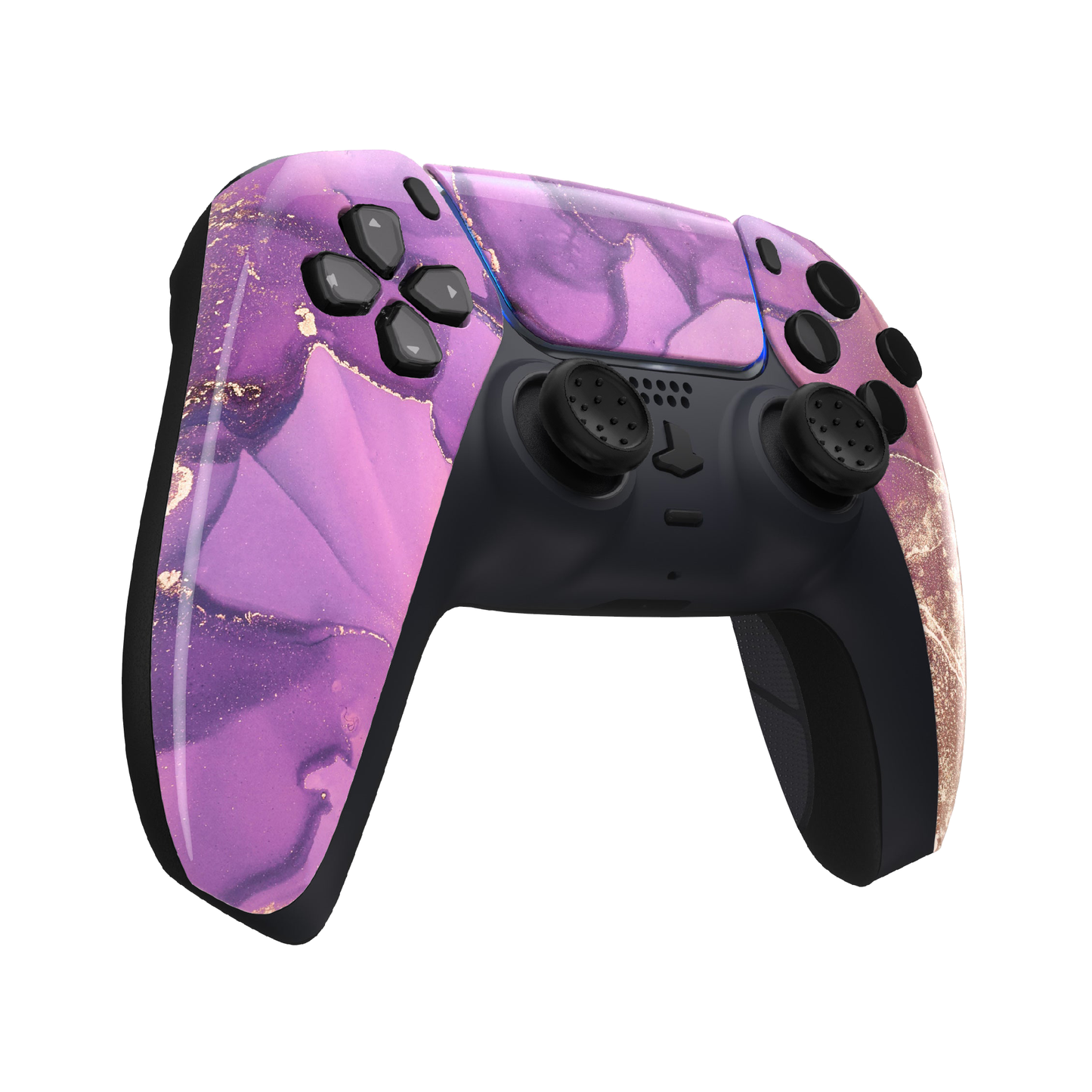 PS5 Custom Controller 'Marmor Lila-Gold'