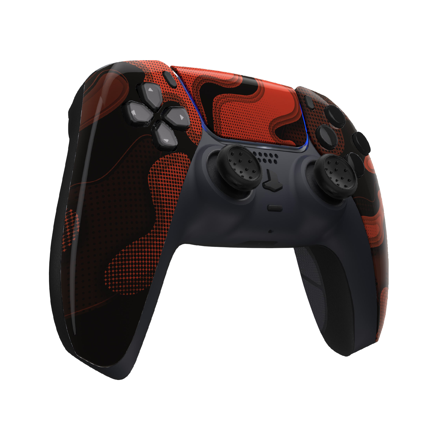 PS5 Custom Controller 'CyberCamo Rot'