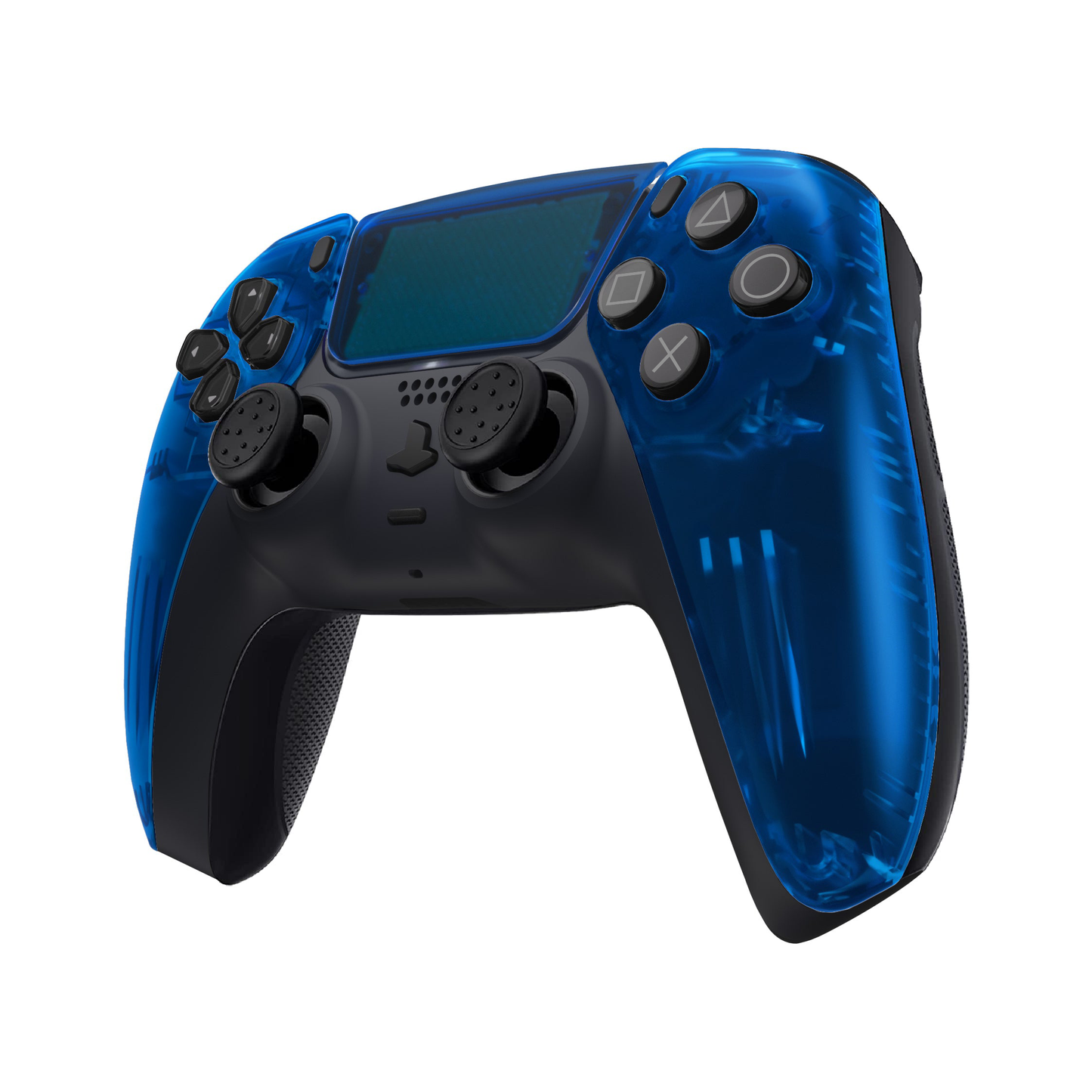 PS5 Custom Controller 'Transparent Blau'