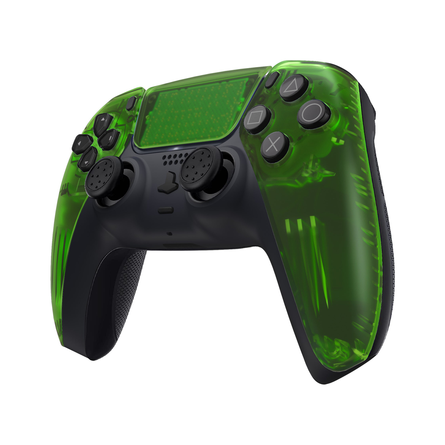 PS5 Custom Controller 'Transparent Grün'