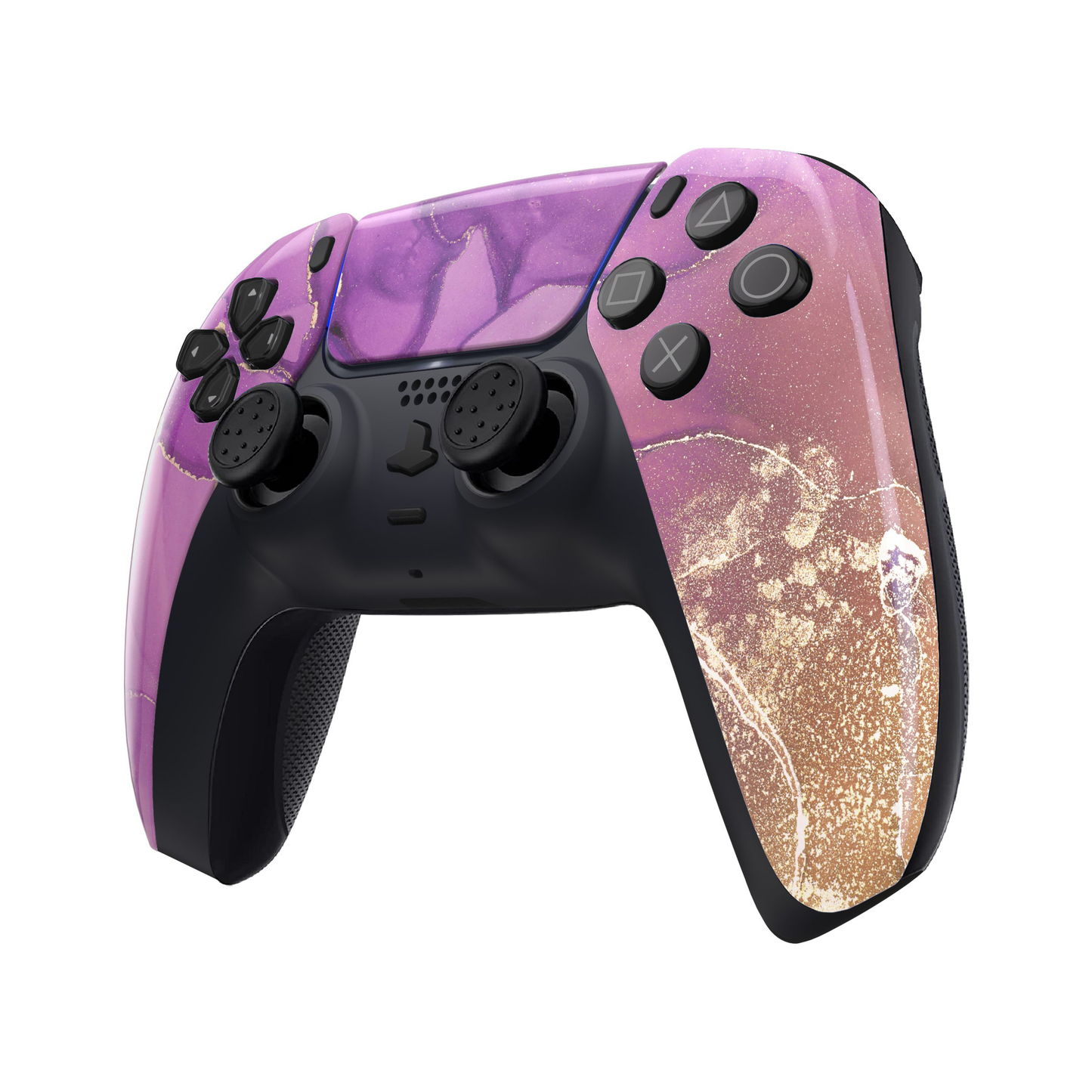 PS5 Custom Controller 'Marmor Lila-Gold'