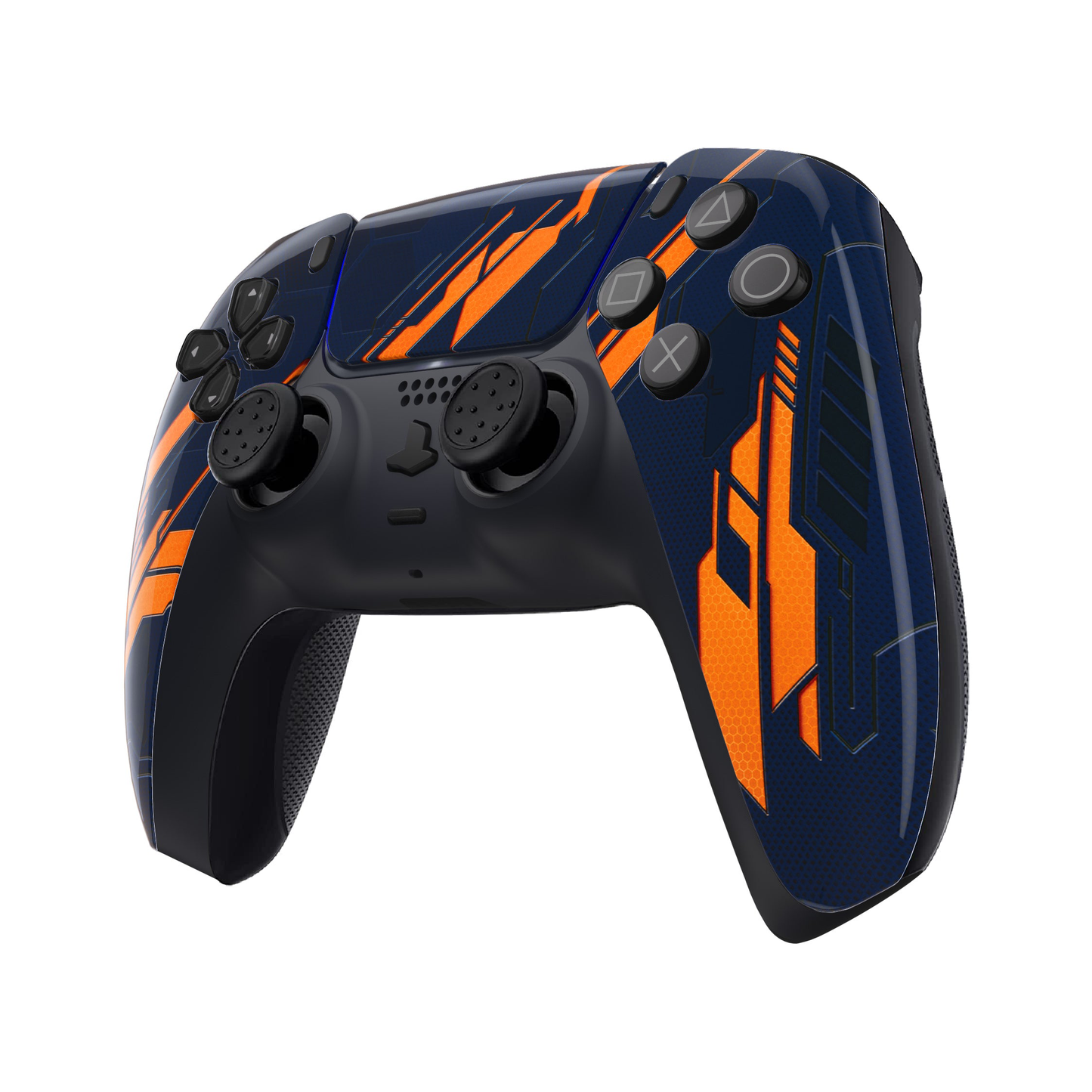 PS5 Custom Controller 'Orangener Mecha'