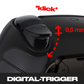 PS5 Pro Controller with Hall Effect Sticks and Paddles 'Midnight Black'
