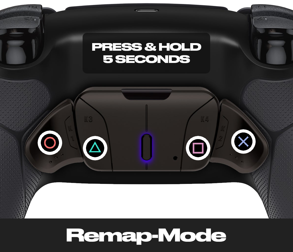 Controlador personalizado de PS5 'MARINER'