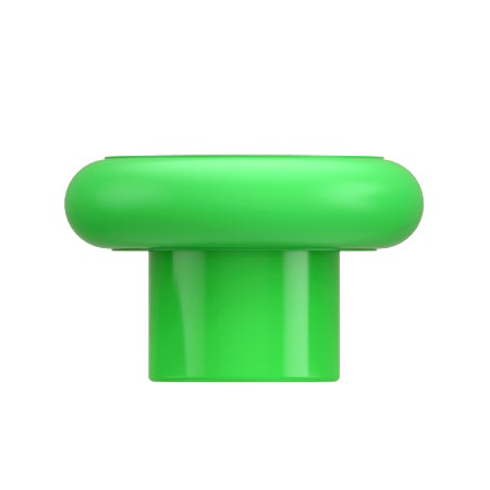 PS5 SwapStick verde (corto/convexo)