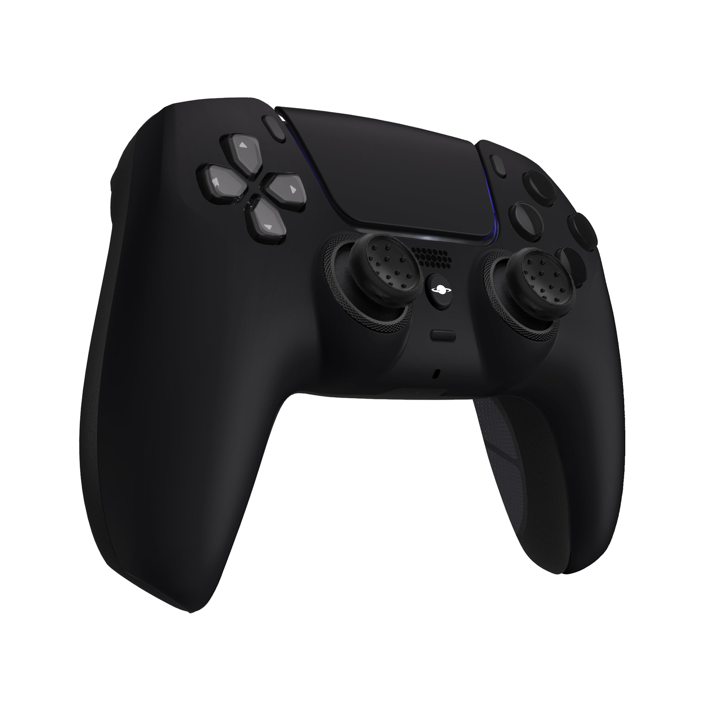 Controlador personalizado de PS5 "NEGRO MATE" (cara completa)