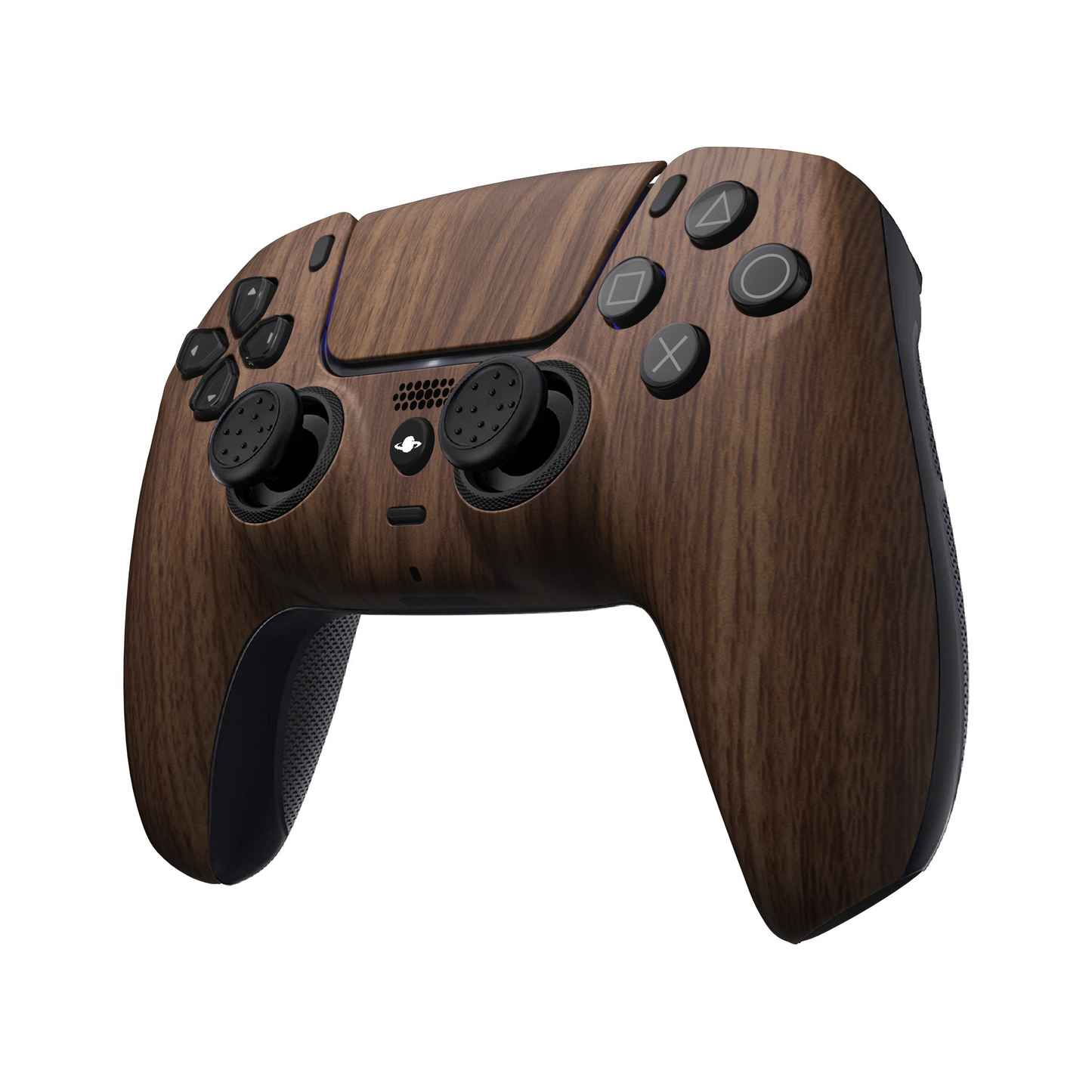 Mando personalizado de PS5 "WOOD" (cara completa)