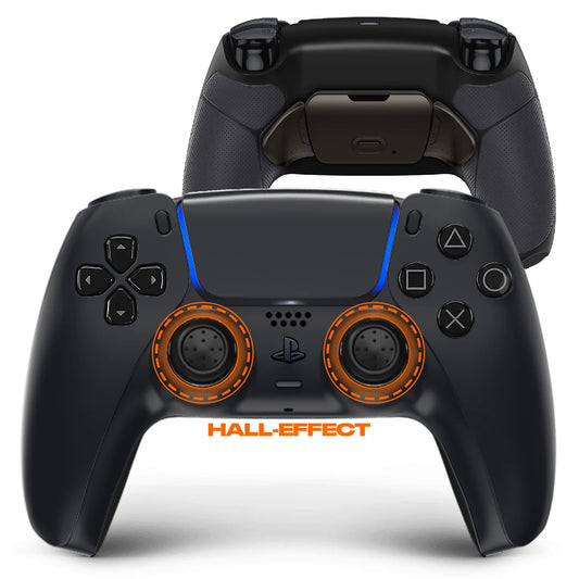 PS5 Pro Controller with Hall Effect Sticks and Paddles 'Midnight Black'