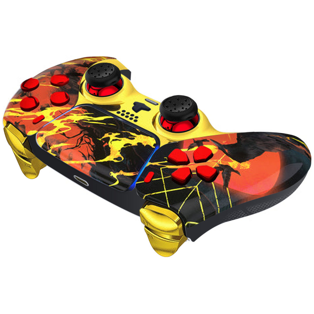 PS5 Custom Controller 'Raben-Inferno' (Style-Version)