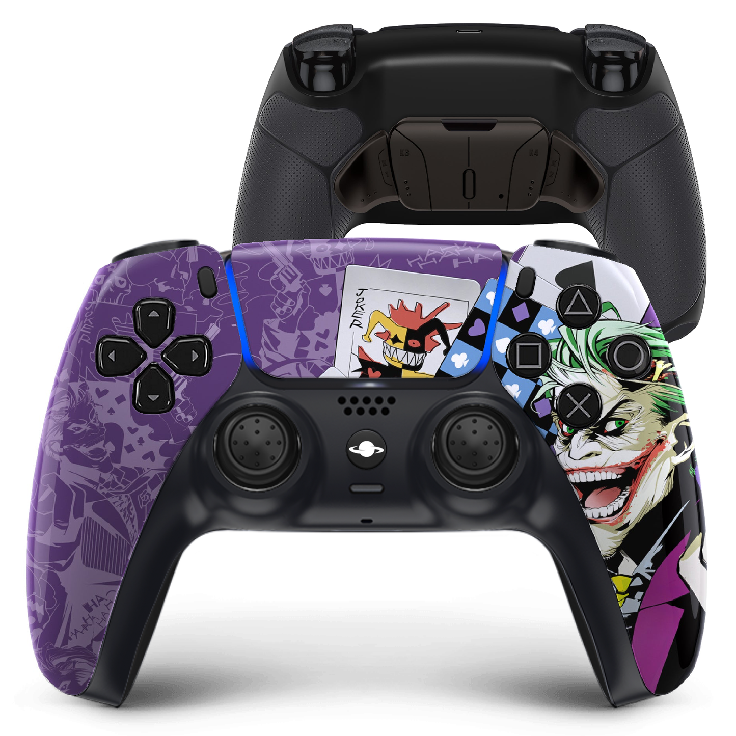 Controlador personalizado de PS5 'Tarjetas Joker'