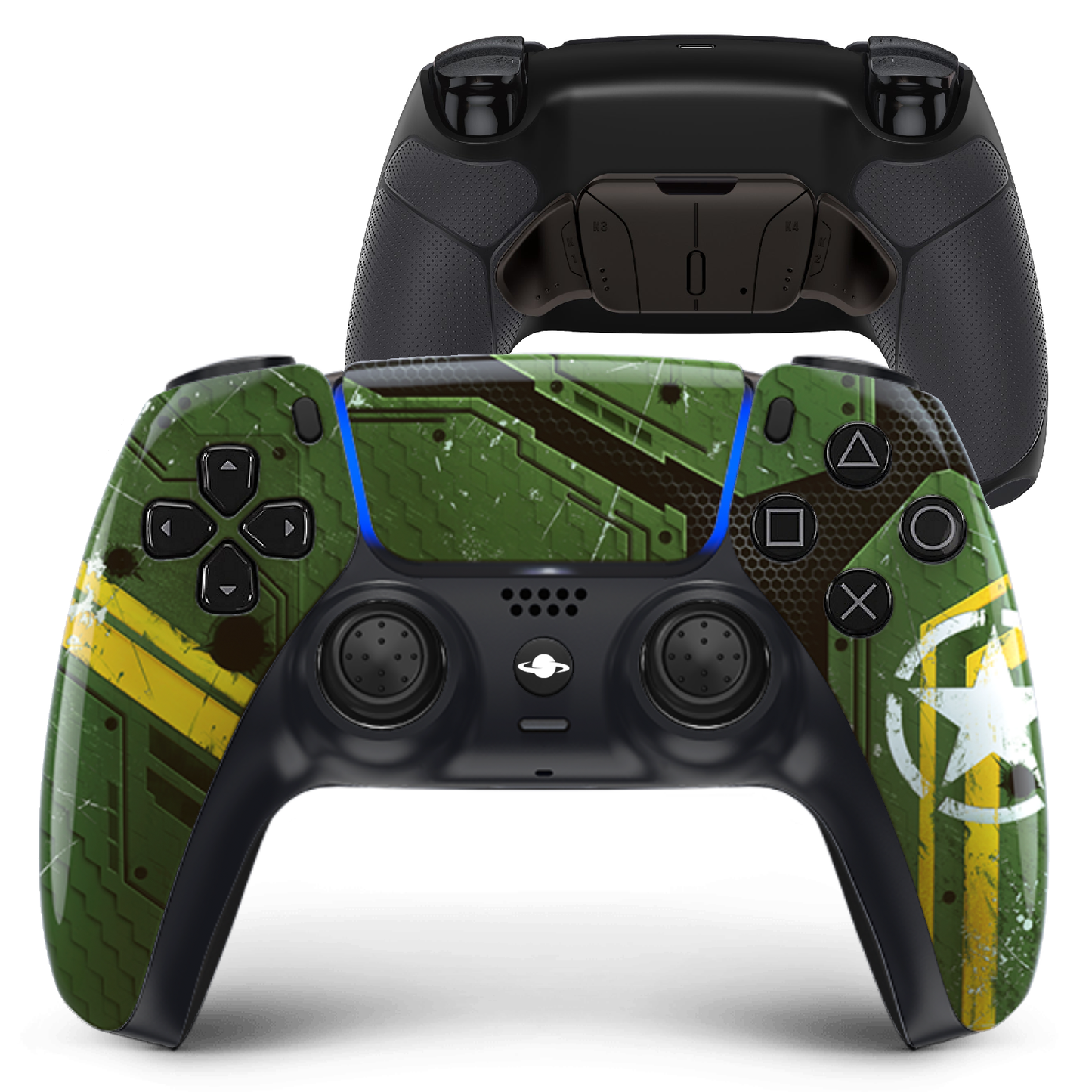 Controlador personalizado de PS5 'Robo-Soldier'