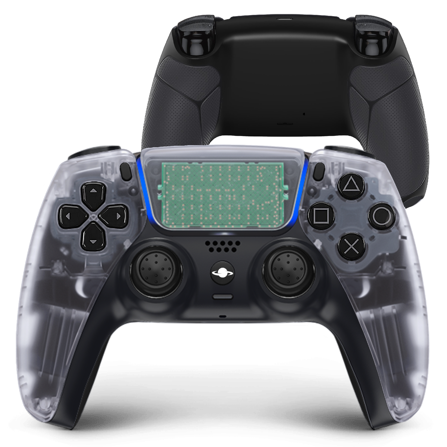 Controlador personalizado de PS5 'transparente'