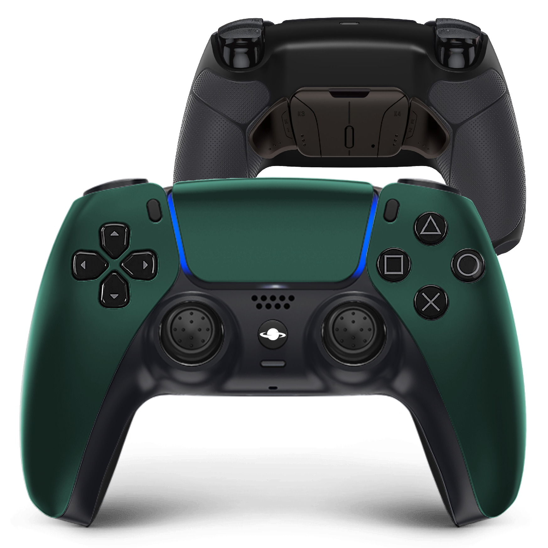 PS5 Custom Controller 'British Racing Green' – QuantroGaming