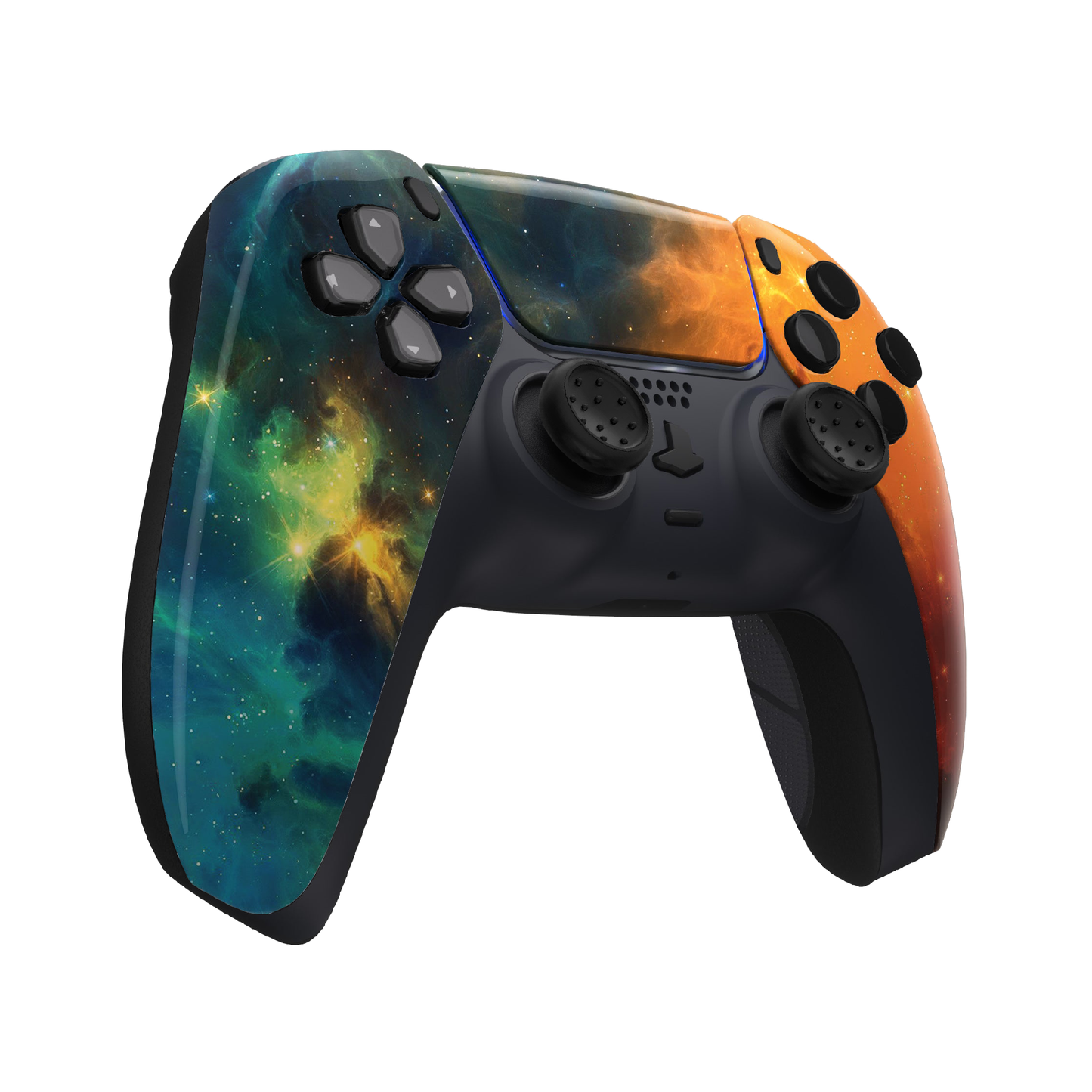 Controlador personalizado de PS5 'Galaxy Orange'