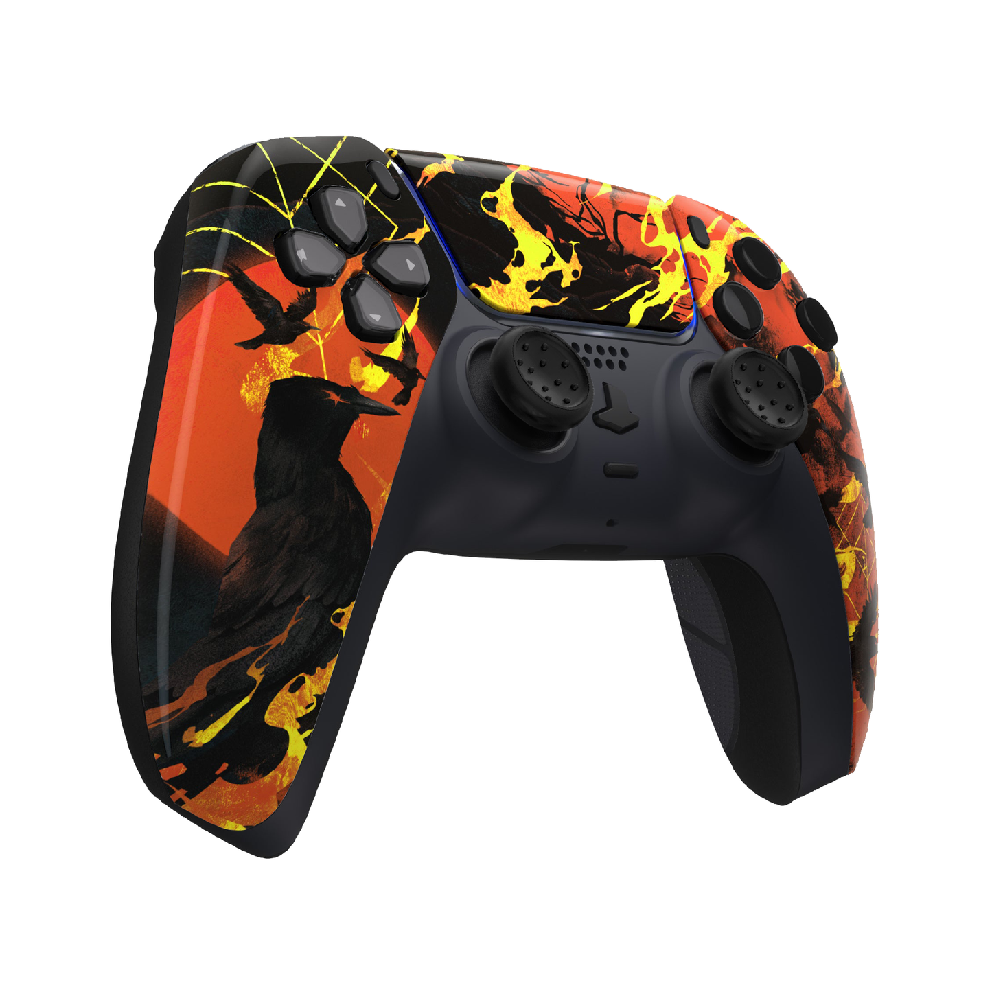 PS5 Custom Controller 'Raven Inferno'