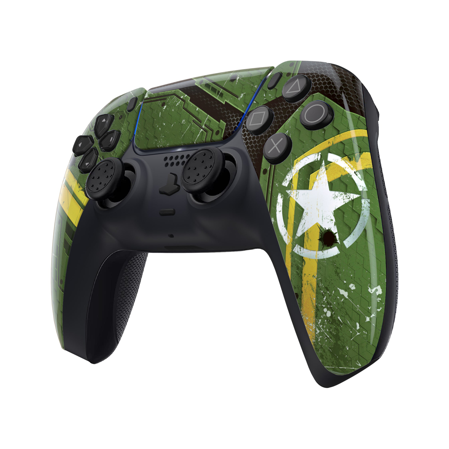 Controlador personalizado de PS5 'Robo-Soldier'